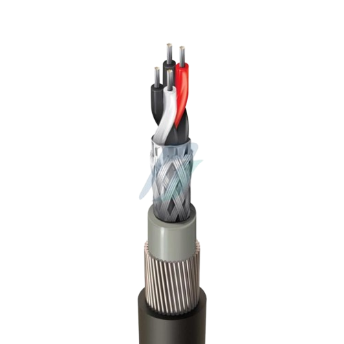 BELDEN YJ72682 2 PAIR RS485 MODBUS ARMORED CABLE