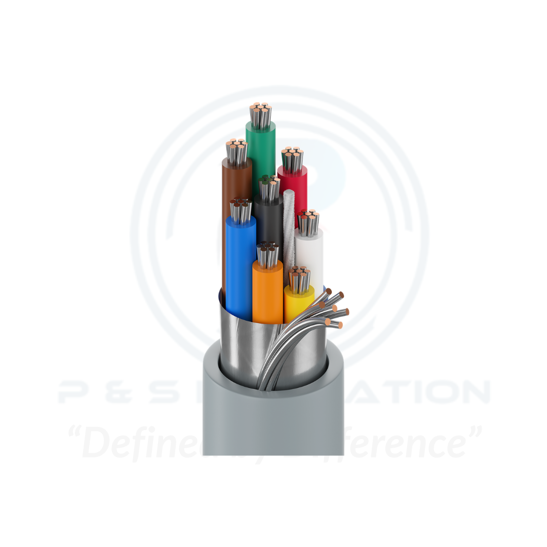 BELDEN 9538, 24 AWG 8-CORE SHIELDED COMPUTER & INSTRUMENTATION CABLE