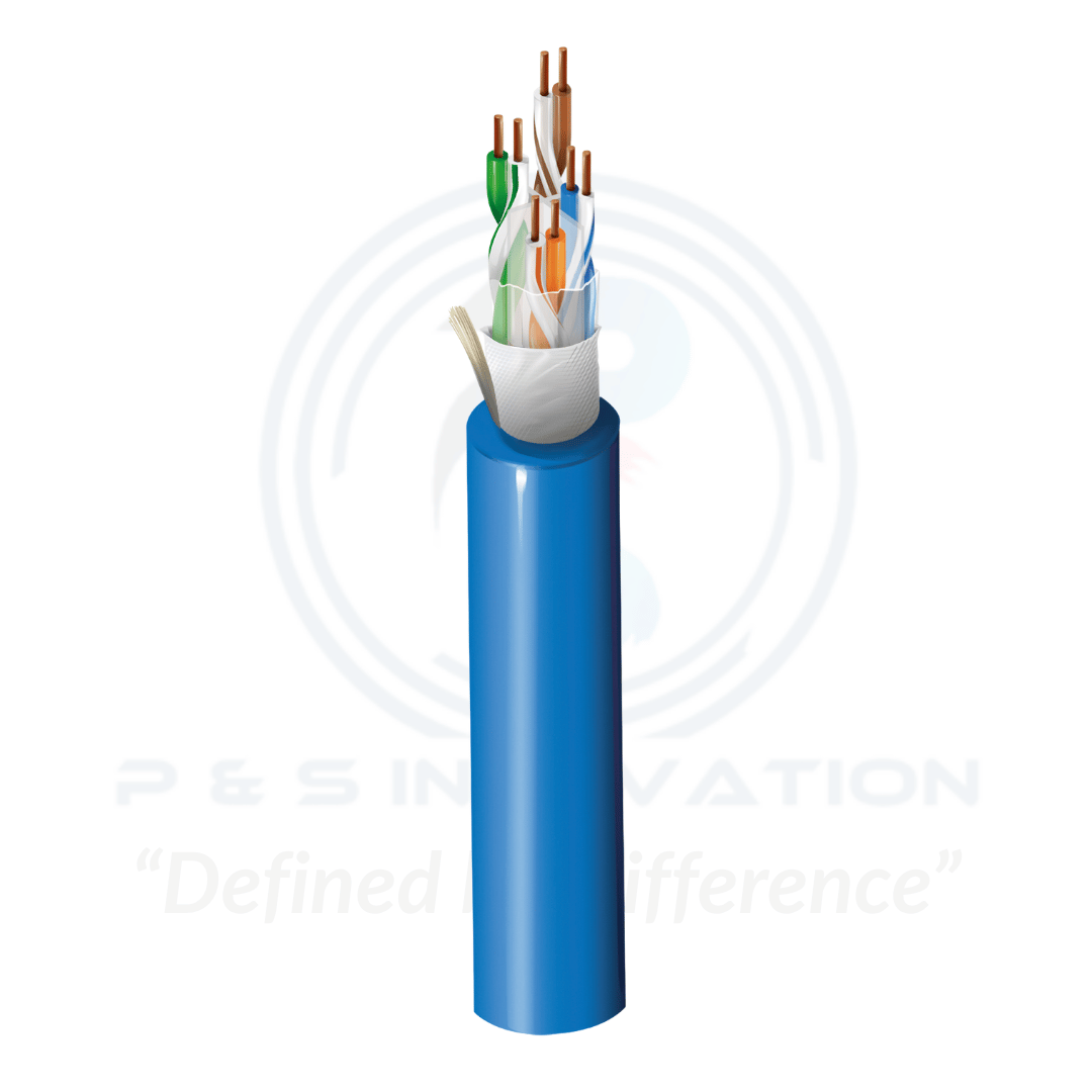 BELDEN 10GA22, CAT6A 4-PAIR 23 AWG UTP PLENUM/INDOOR CABLE