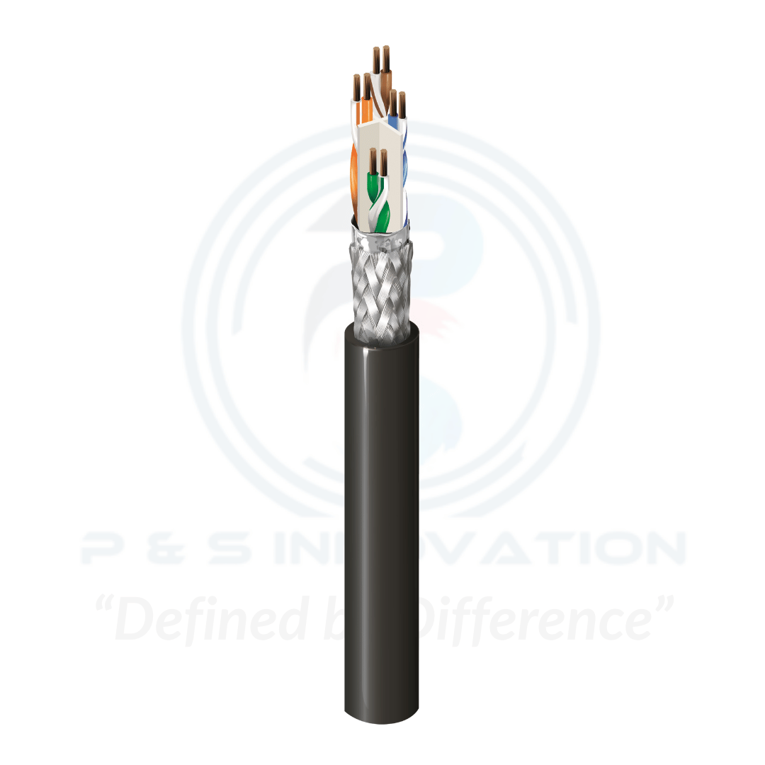 BELDEN 50106HFP, 18 AWG 6-CORE SHIELDED PLENUM CABLE