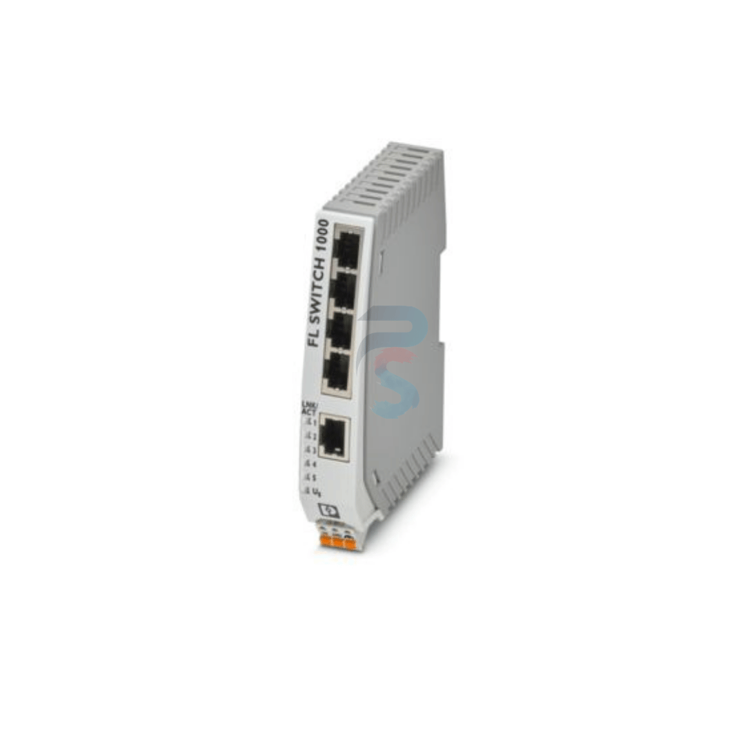 PHOENIX CONTACT 1085039, 5 PORT ETHERNET SWITCH, PLASTIC BODY