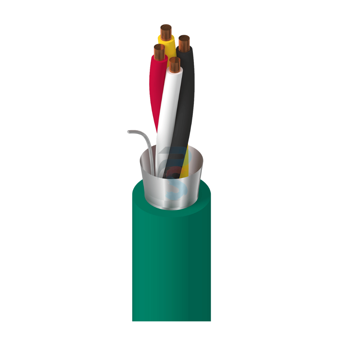 BELDEN YE00820, 2 PAIR, 0.8 SQMM SINGLE STRAND KNX CABLE