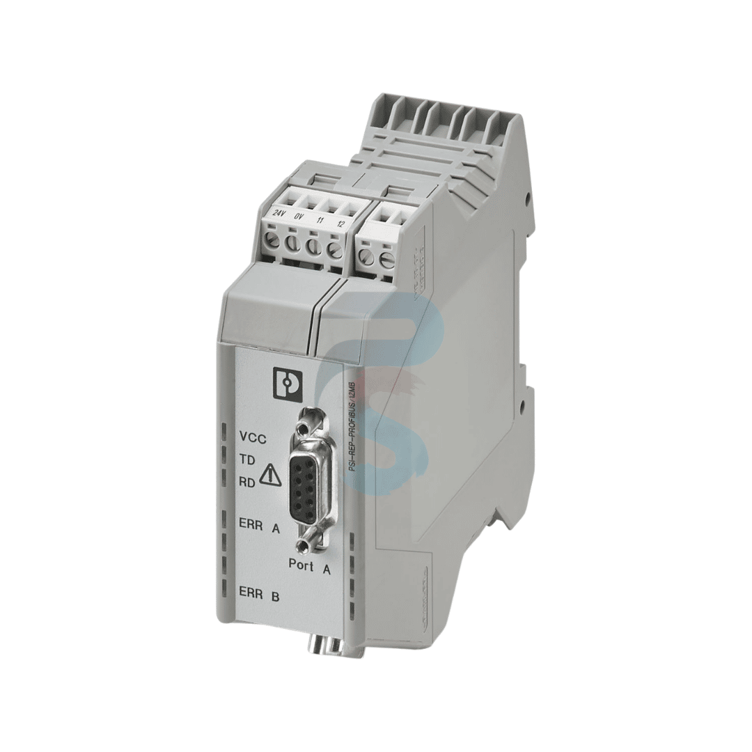 PHOENIX CONTACT 2708863, PSI-REP-PROFIBUS/12MB 12MBPS 24V DC MODULAR PROFIBUS REPEATER
