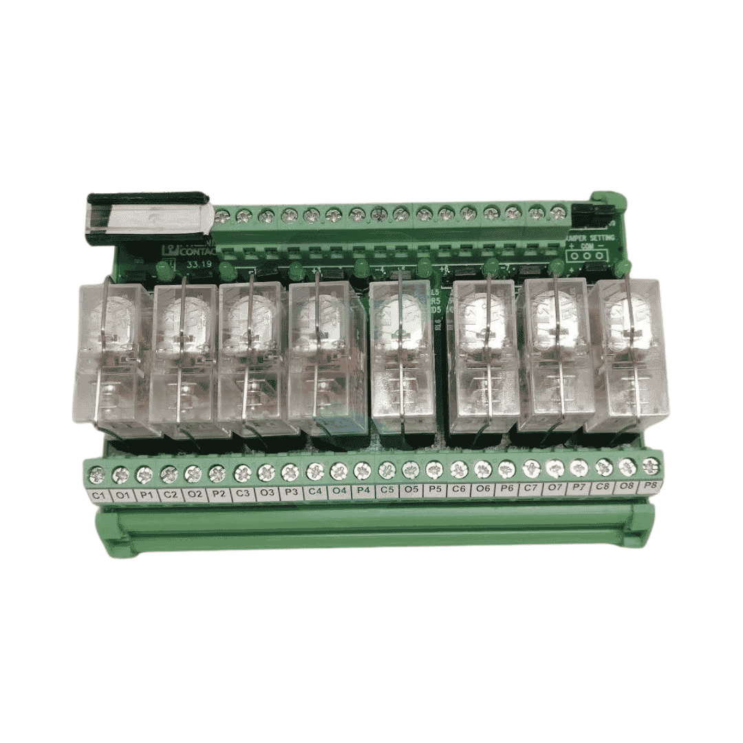 PHOENIX CONTACT 1515869, 8 CH 24V DC OEN GLASS RELAY INTERFACE CARD