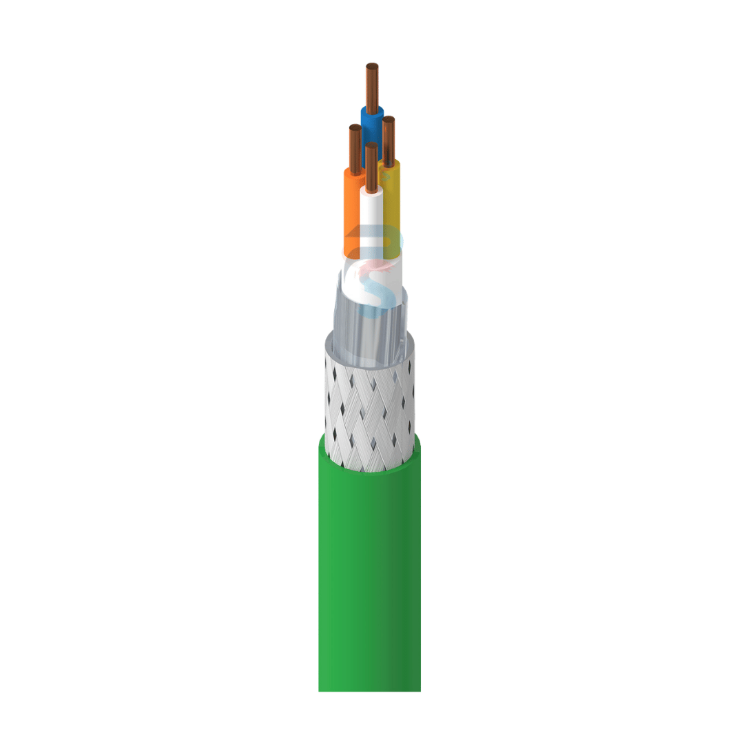 BELDEN 70006E, 22 AWG 1 QUAD BC SFUTP CAT5E PROFINET TYPE A CABLE