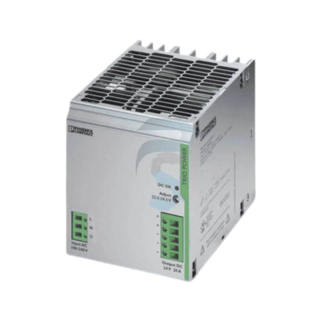 PHOENIX CONTACT 2866381, TRIO-PS/1AC/24DC/20 1PH 24VDC 20A POWER SUPPLY