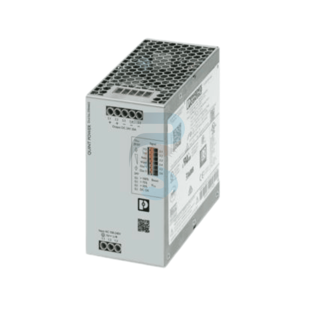 PHOENIX CONTACT 2904602, QUINT4-PS1AC24DC20 1PH 24VDC 20A POWER SUPPLY
