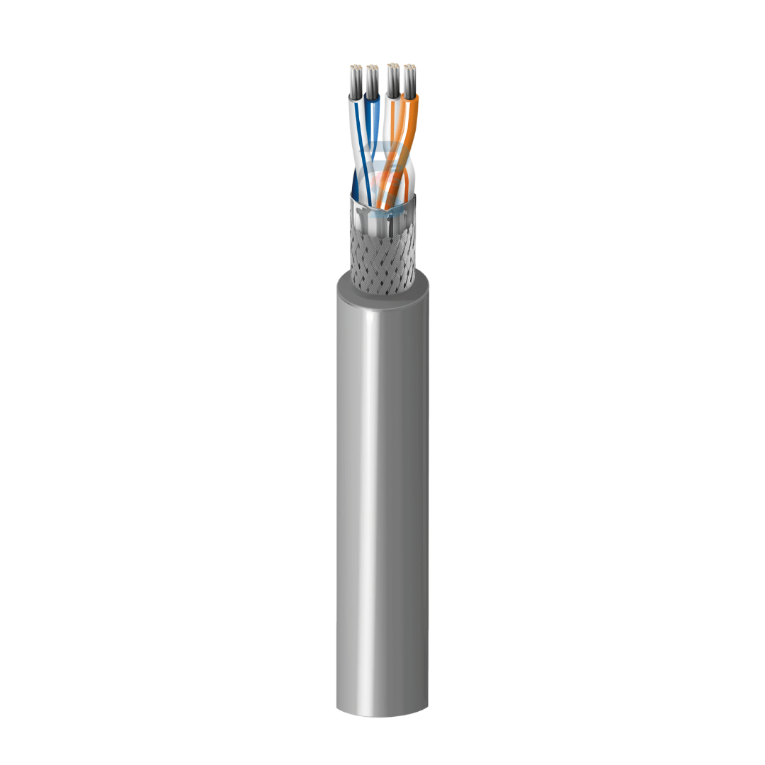 BELDEN 9842, 24 AWG 2 PAIR TC SHIELDED RS-485 MODBUS DMX CABLE