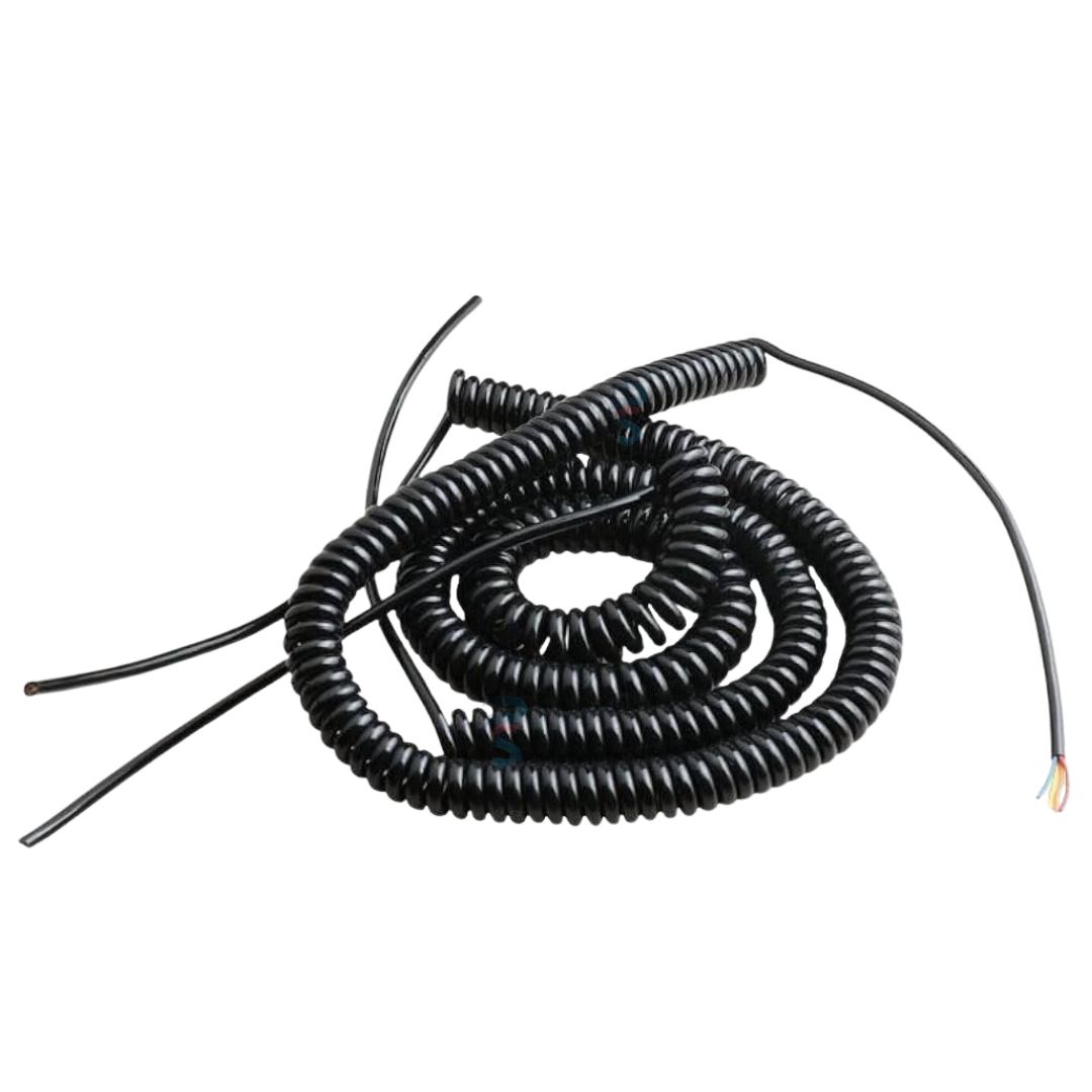 Lutze (194858) LI12YD11Y 18X0,14; 500:2000 BLACK SPIRAL CABLE