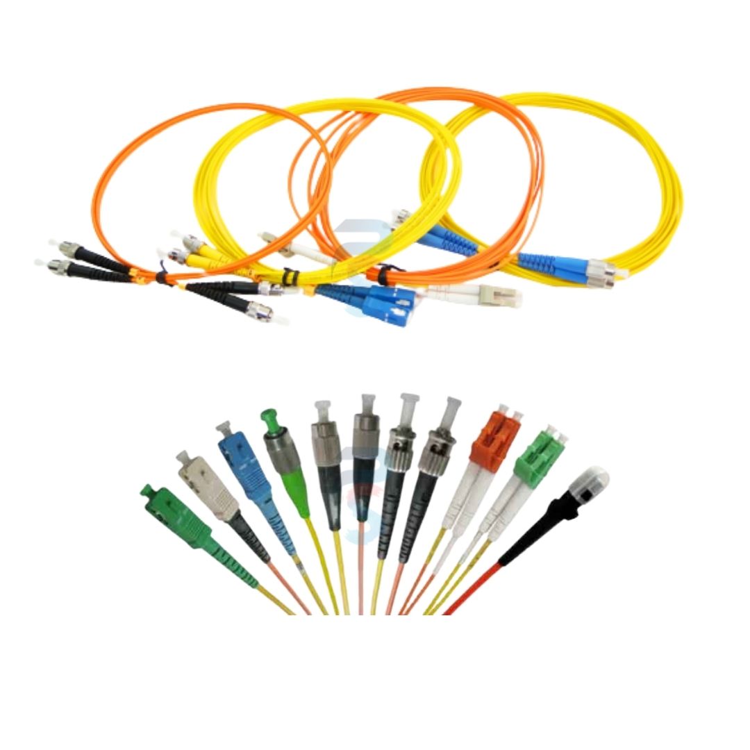 UL-OLP-ST-LC-MM-DX-L10, ST-LC Fiber Optic Patch Cord Multimode Duplex 10 MTR