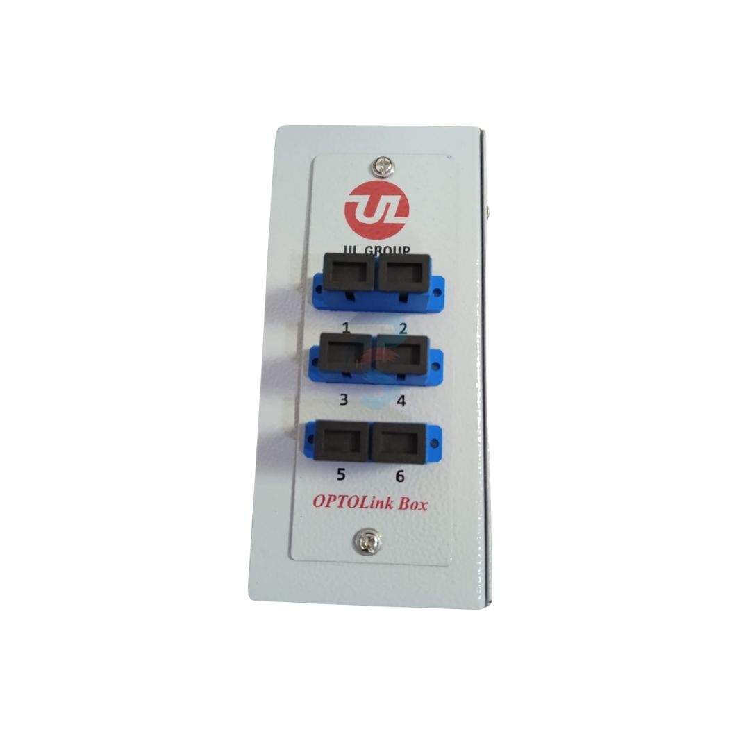 UL-OLBDM-06FO-SMSC-SMPX, LIU 6 Port Single Mode Din Rail
